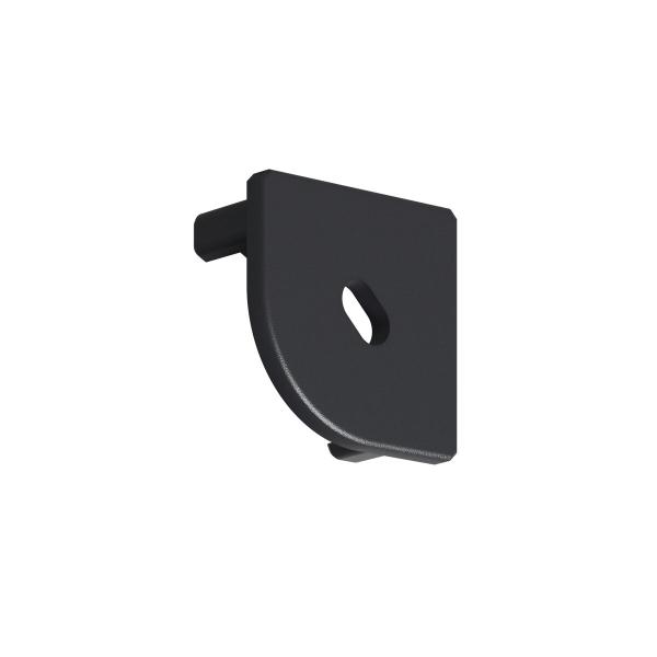 Endkappe mit Loch 45-PLUS-R-OTW